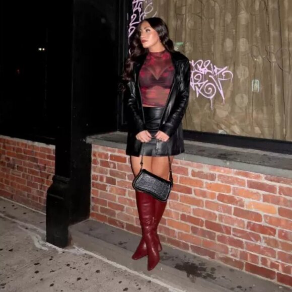 Franco Sarto Bowman Knee High Boot (WIDE CALF) - Picture 5 of 7